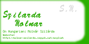 szilarda molnar business card
